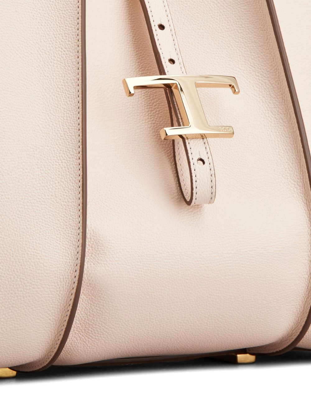 T Timeless leather tote bag - 4