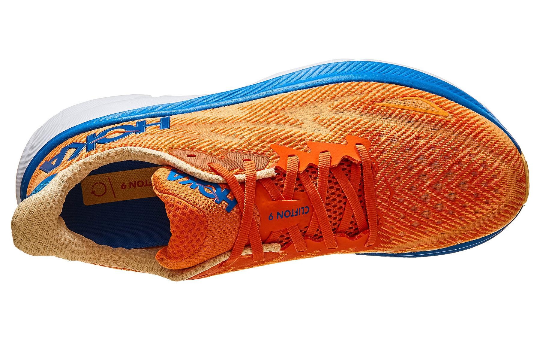 HOKA ONE ONE Clifton 9 'Vibrant Orange Impala' 1127895-VOIM - 5