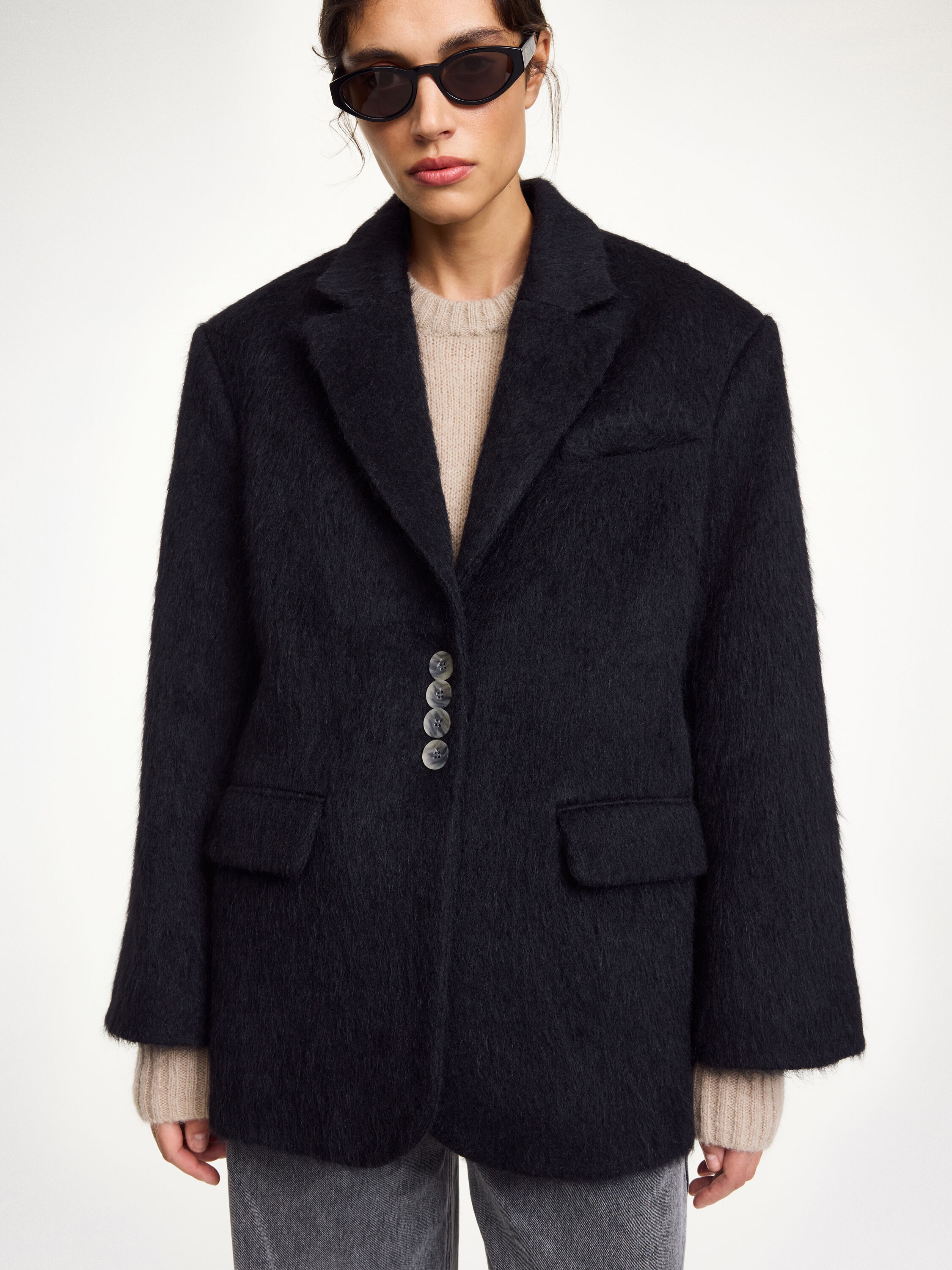 Biena single-breasted blazer - 4