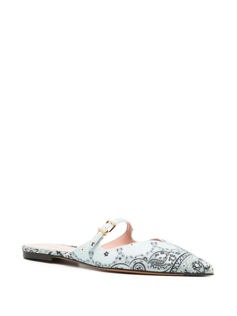 Zimmermann Aura paisley-print mules outlook