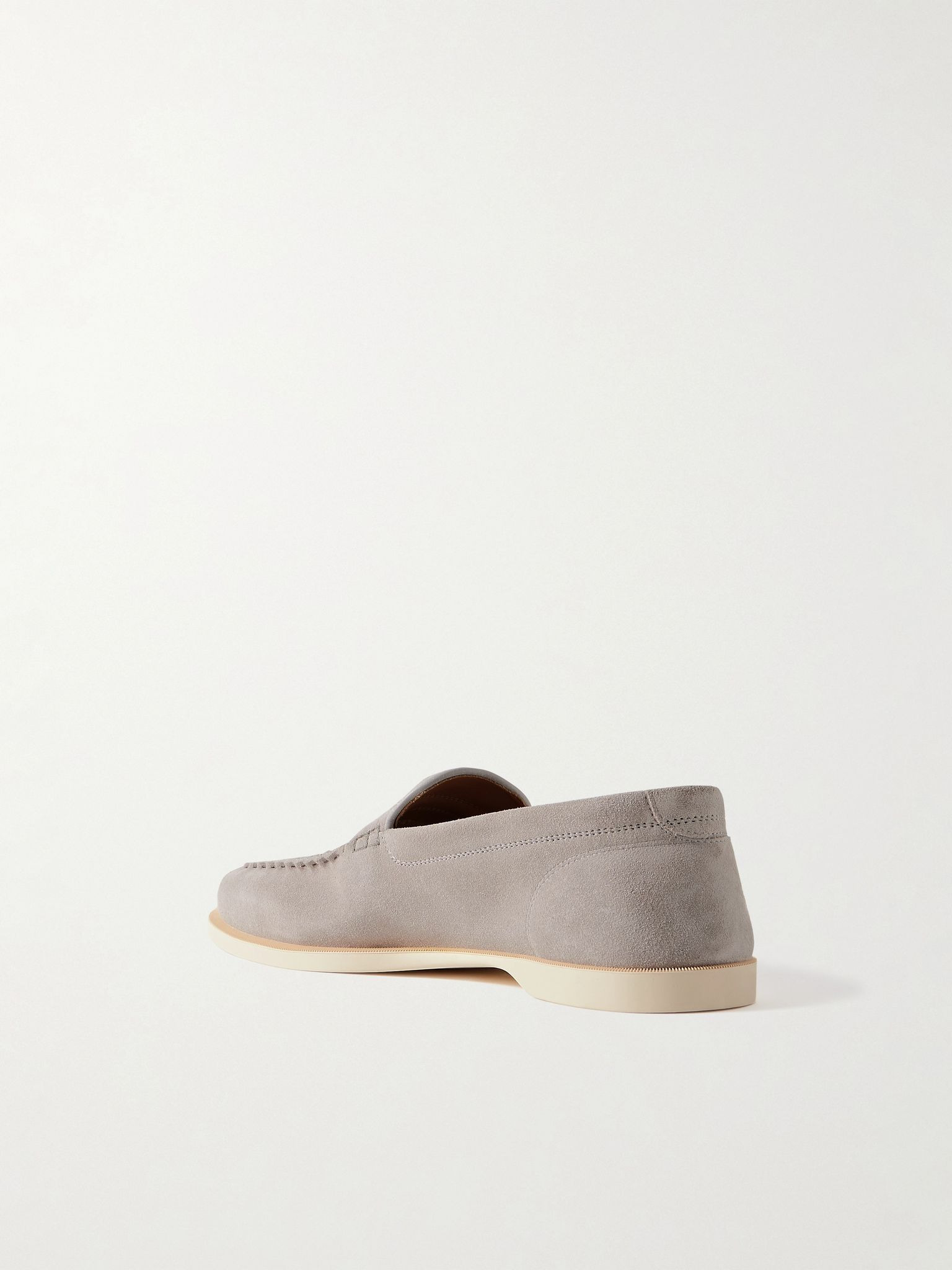 Pace Suede Loafers Gray - 4