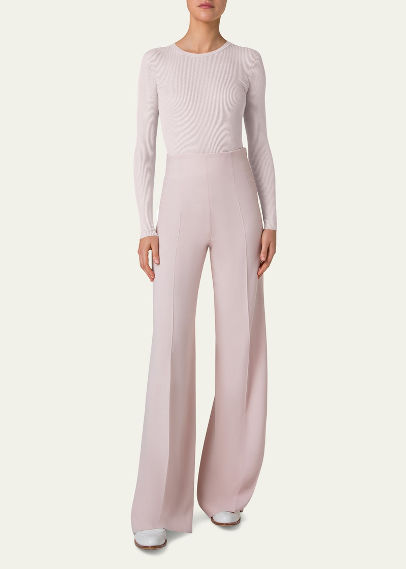 AKRIS Fiyuki Double-Face Wool Pants outlook