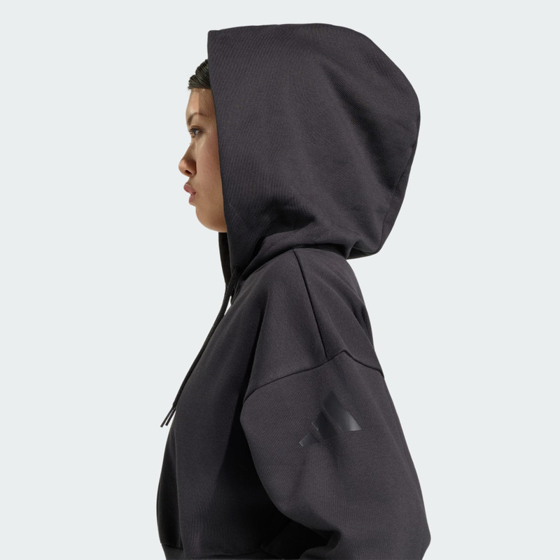 Essentials Contemporary Fleece Full Zipper Hooded Jacket 6