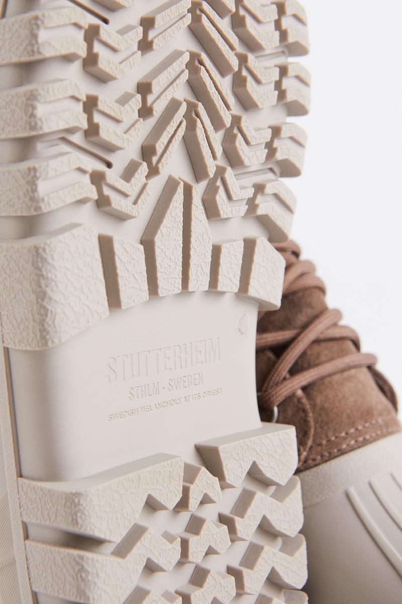 Stutterheim Patrol Boot Suede Leaf outlook