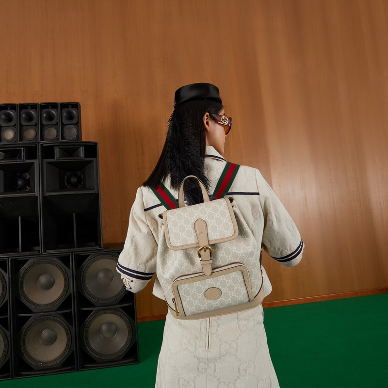 Backpack with Interlocking G 3