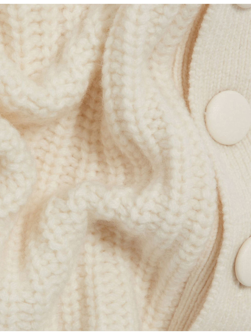 Claudie Pierlot Ribbed Wool-Blend Balaclava outlook