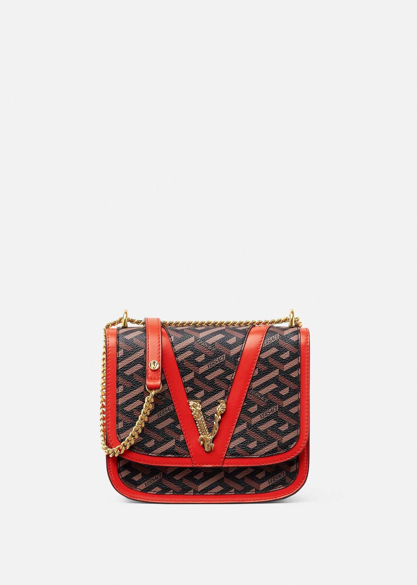 Virtus La Greca Signature Mini Shoulder Bag - 1