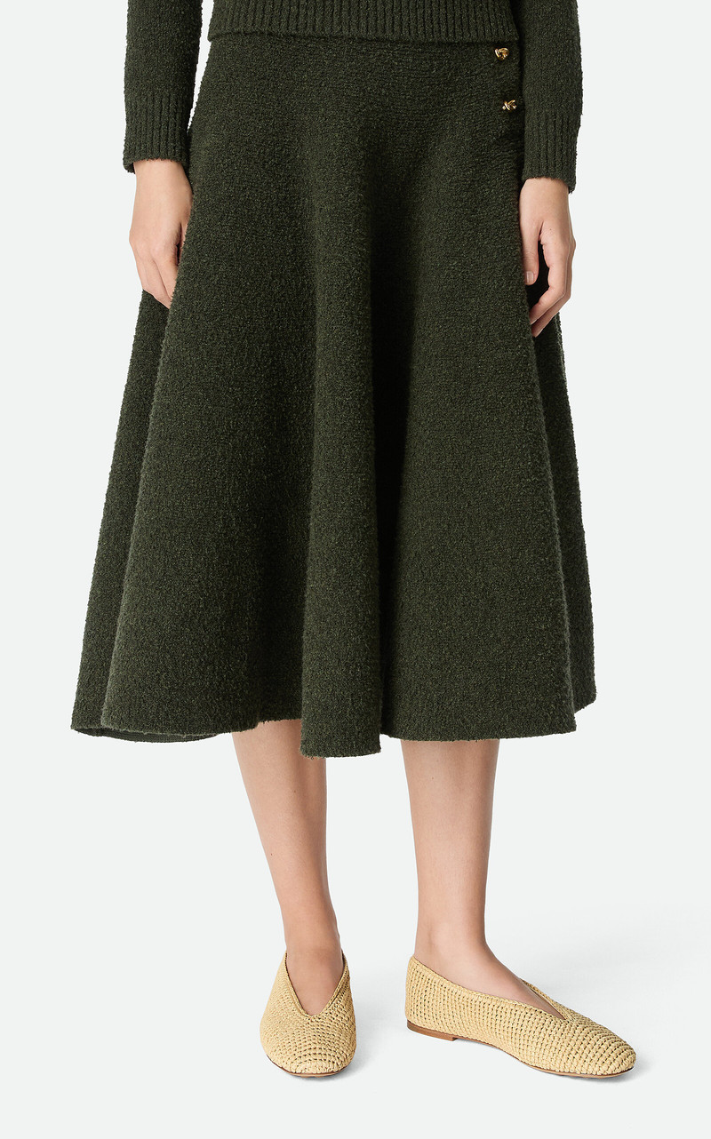 Bottega Veneta Rosa Ballerina Raffia Flats neutral outlook