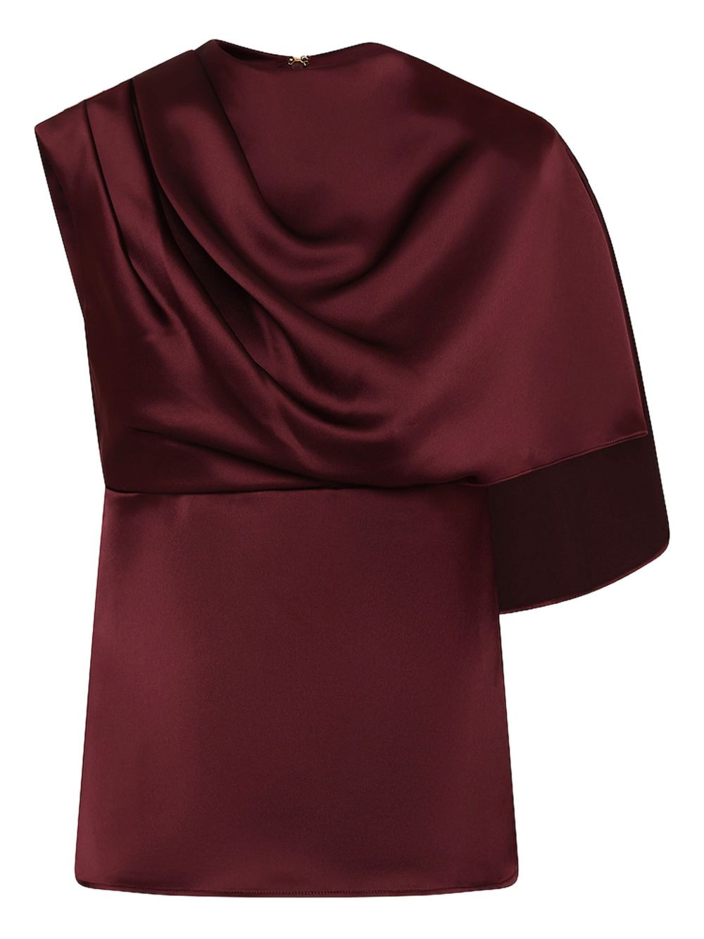 Avalon draped one-shoulder top - 1