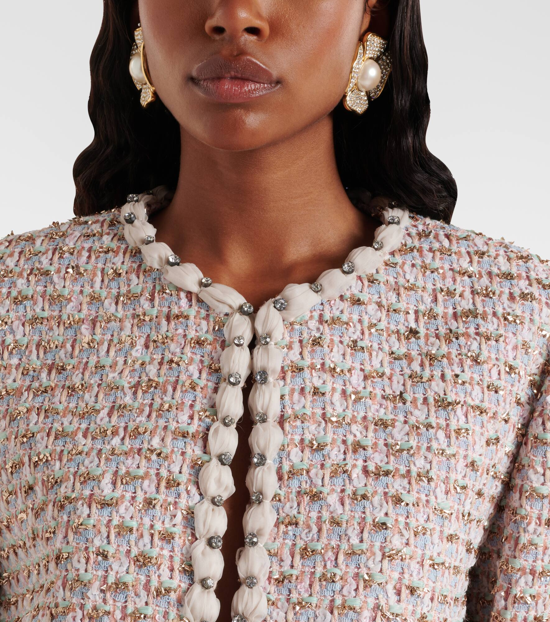 San Fin Swarovski®-embellished earrings - 6