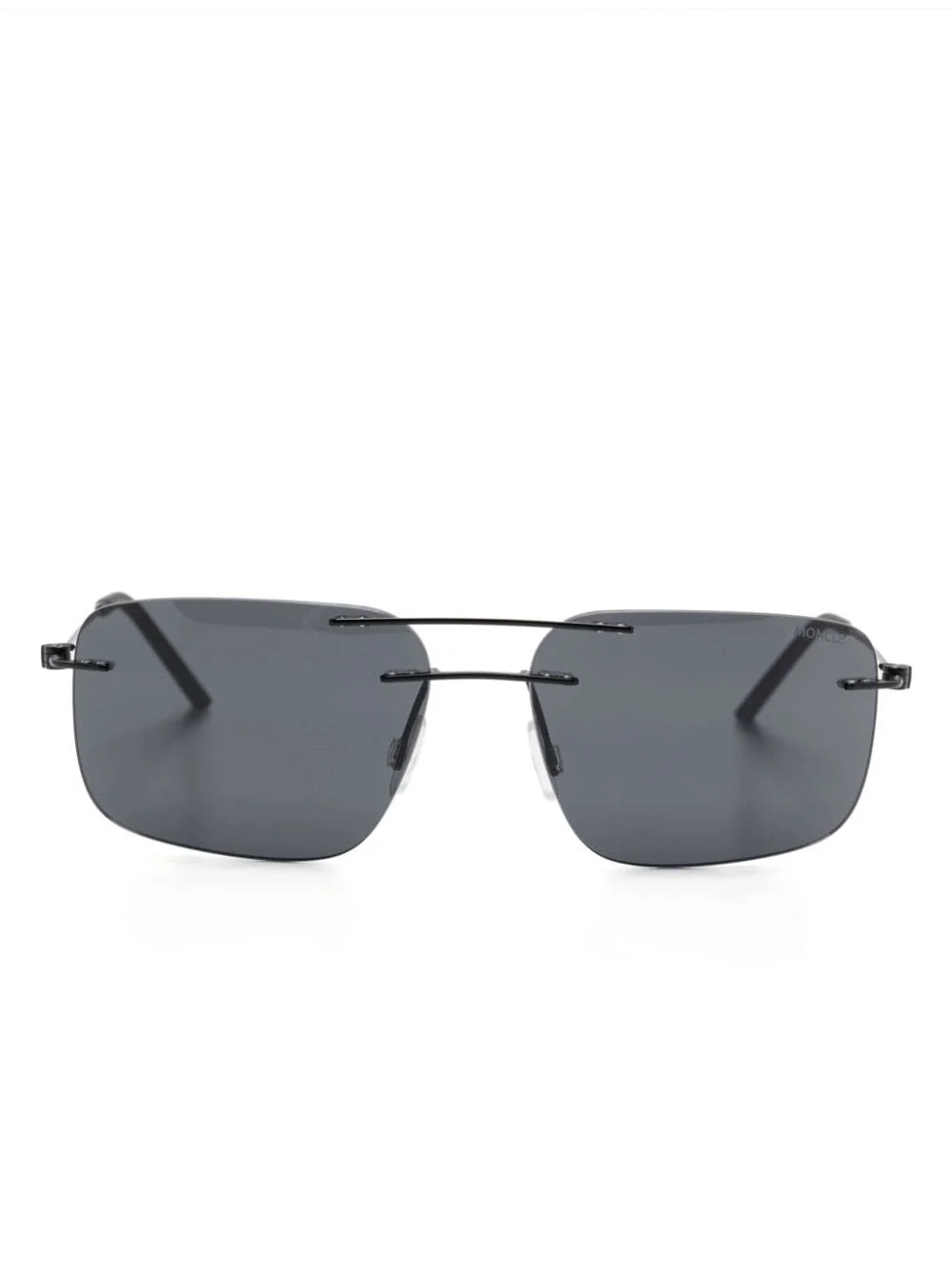 square-frame sunglasses - 1