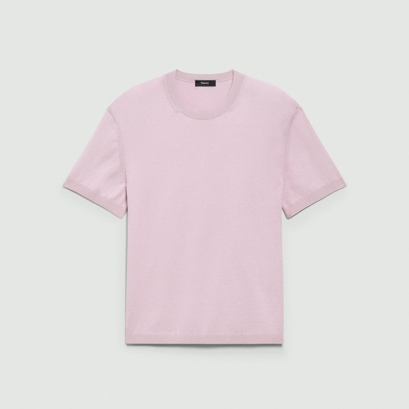 Relaxed Crewneck Tee in Cotton Light Twist 1