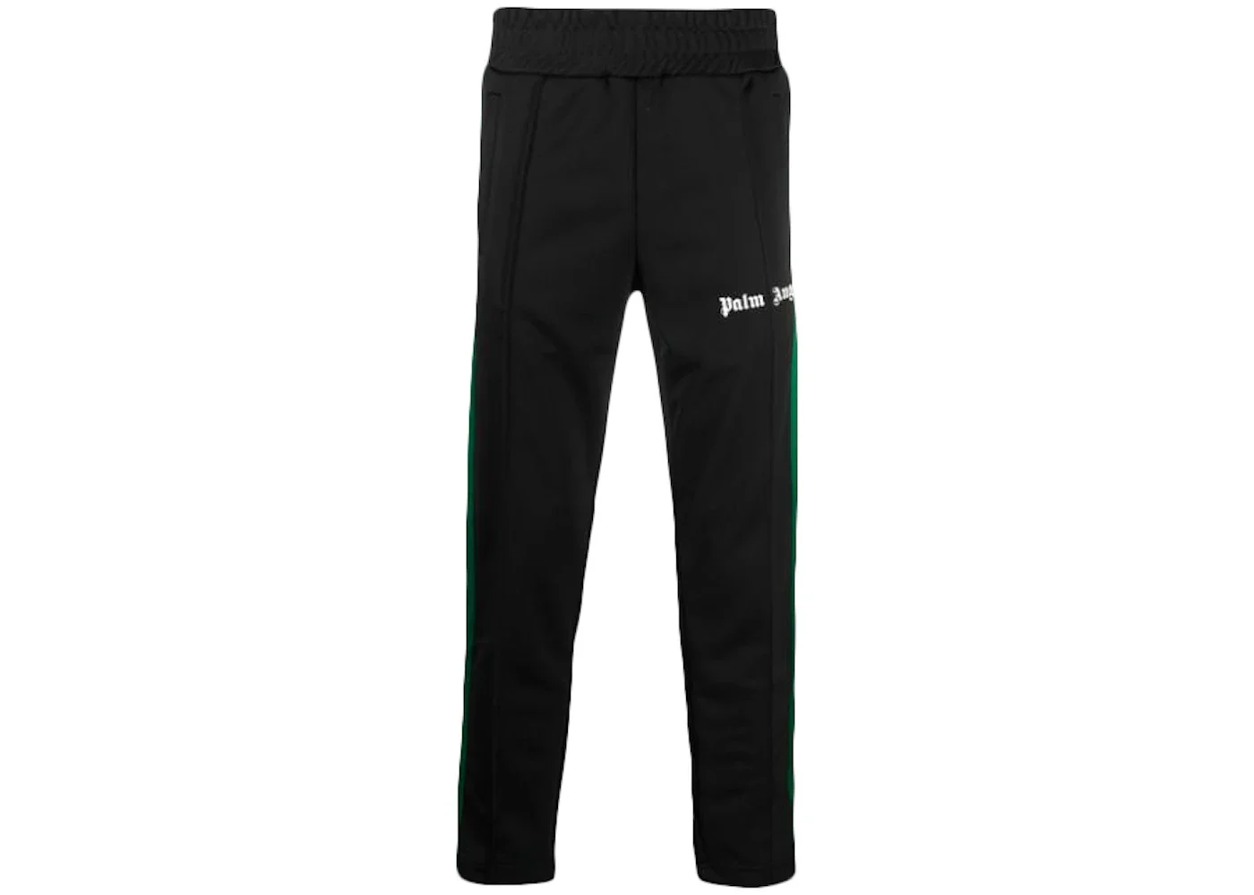Palm Angels Side Stripe Track Slim Fit Pants Black/Red/Green - 1