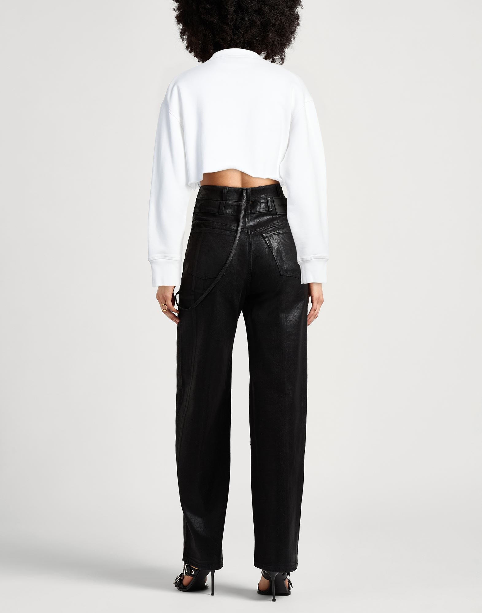 White Women's Sweatshirt - 3