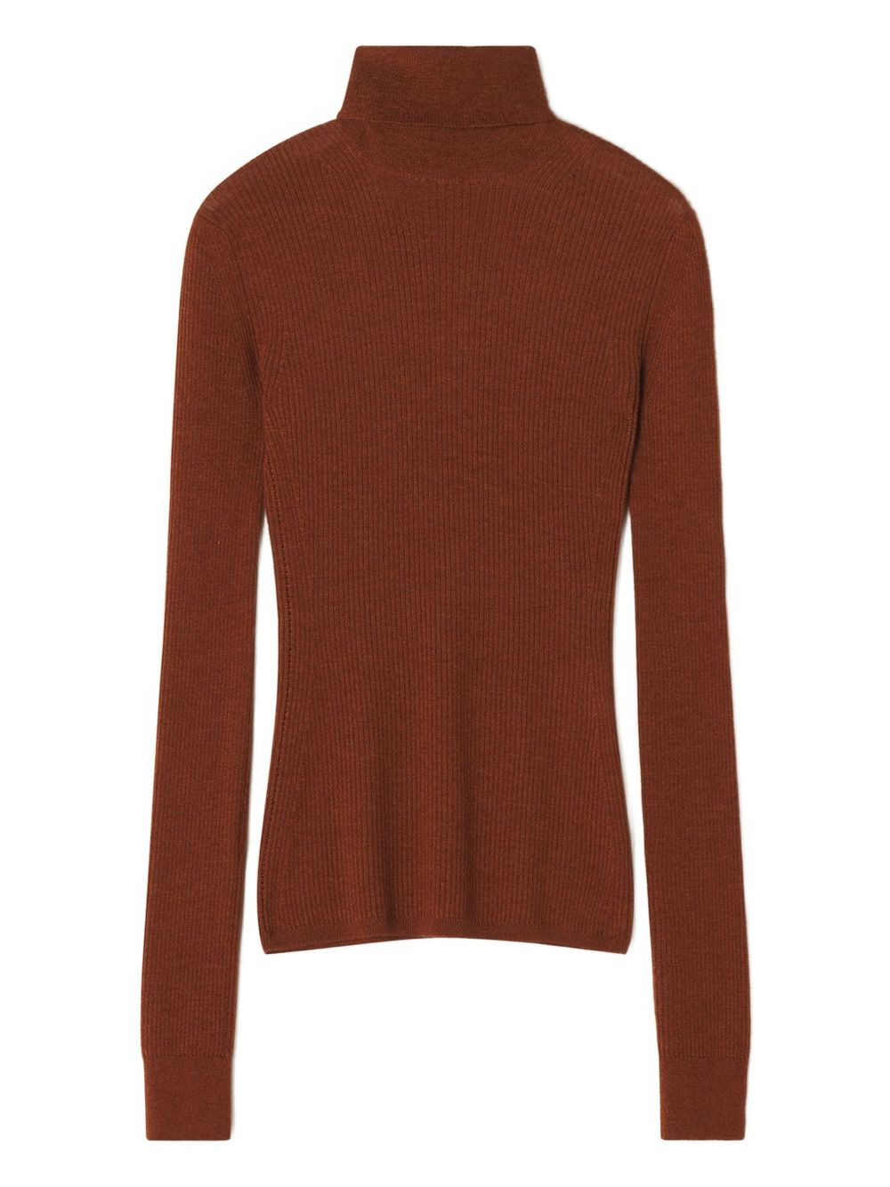 ribbed turtleneck sweater - 5