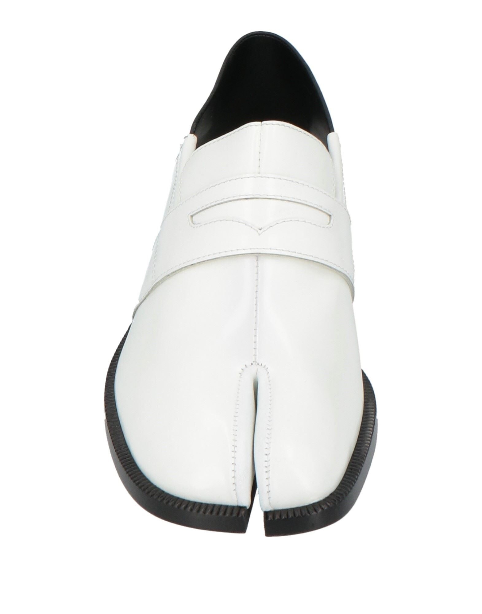 White Women's Loafers - 4