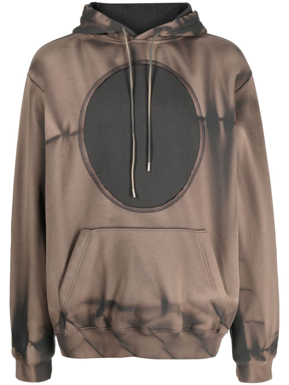 sun-bleached oversized cotton hoodie - 1