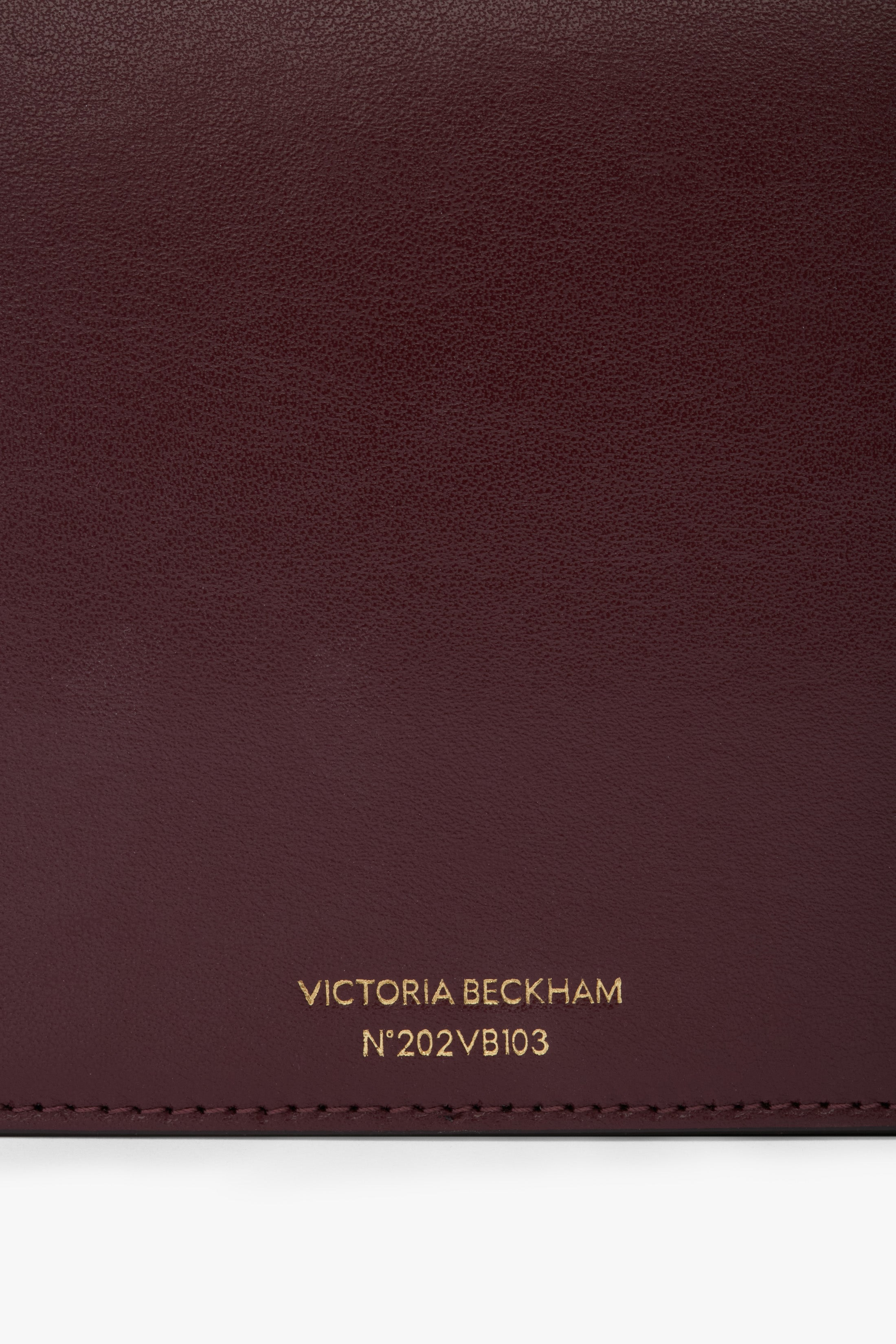 Dorian Pochette In Burgundy Smooth Leather - 6