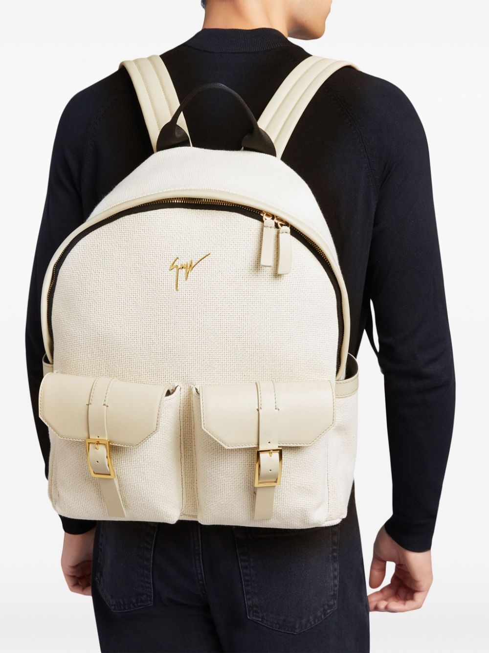 Roiy utility canvas backpack - 2
