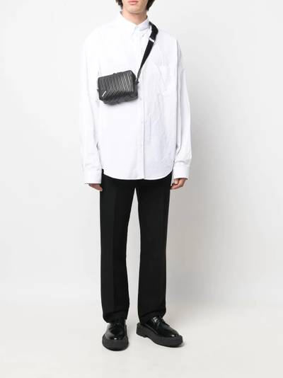 BALENCIAGA large button-down shirt outlook