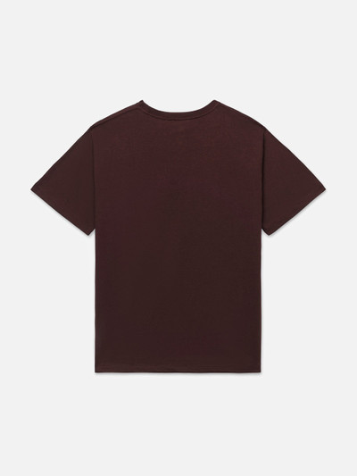 FRAME Ritz Men's Tee in Bordeaux outlook