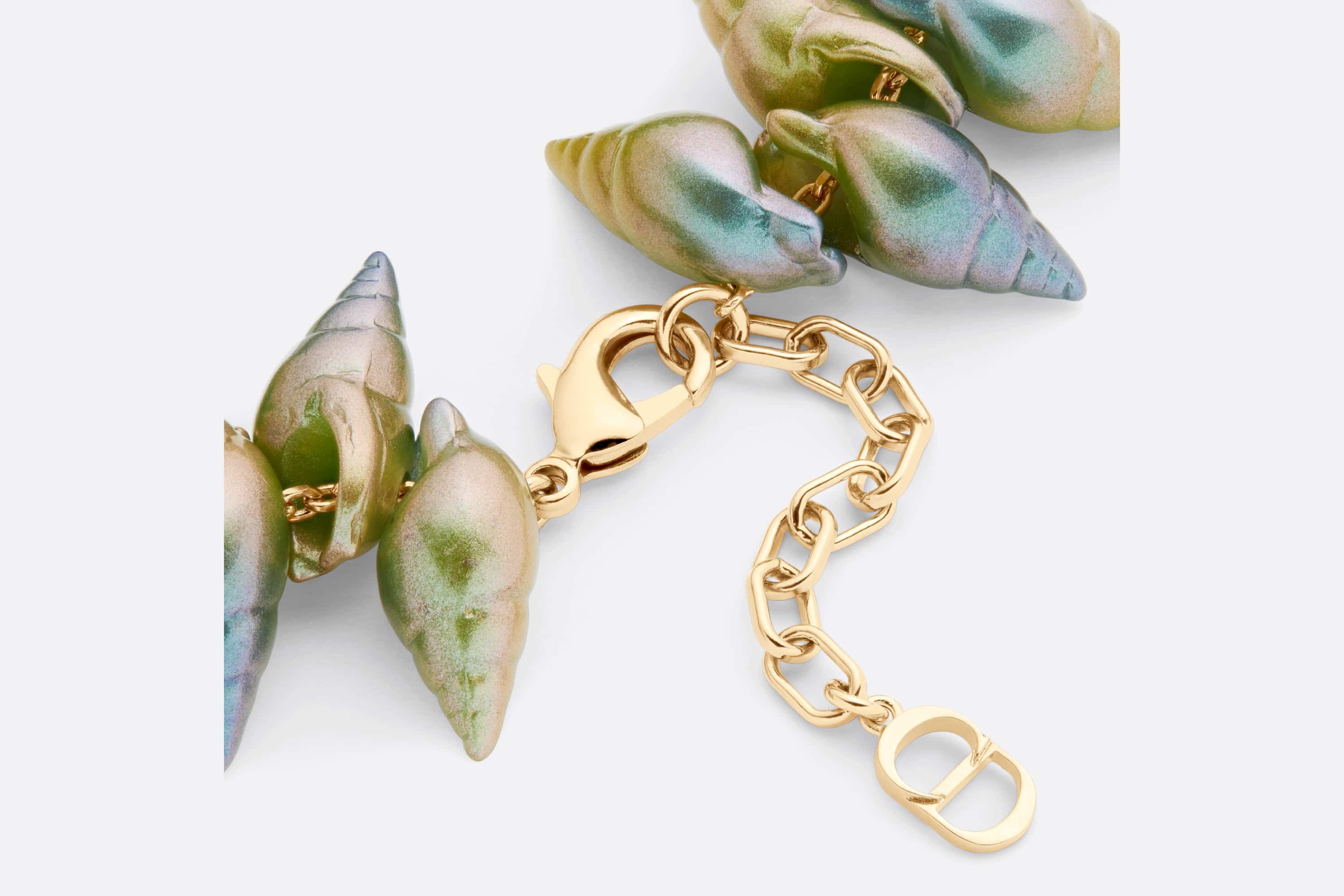 Iridescent Shell Bracelet - 4
