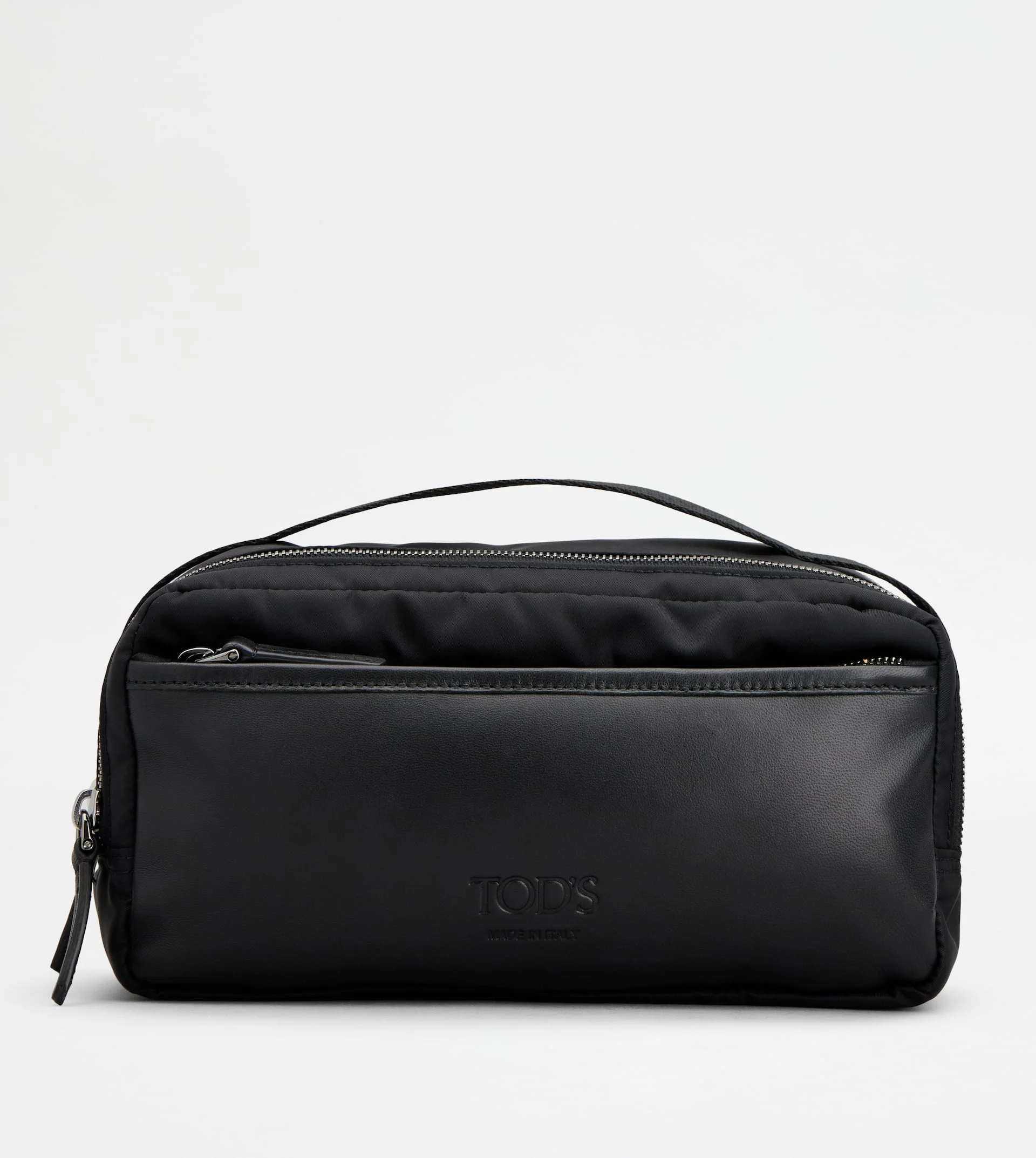 POUCH IN FABRIC - BLACK - 1