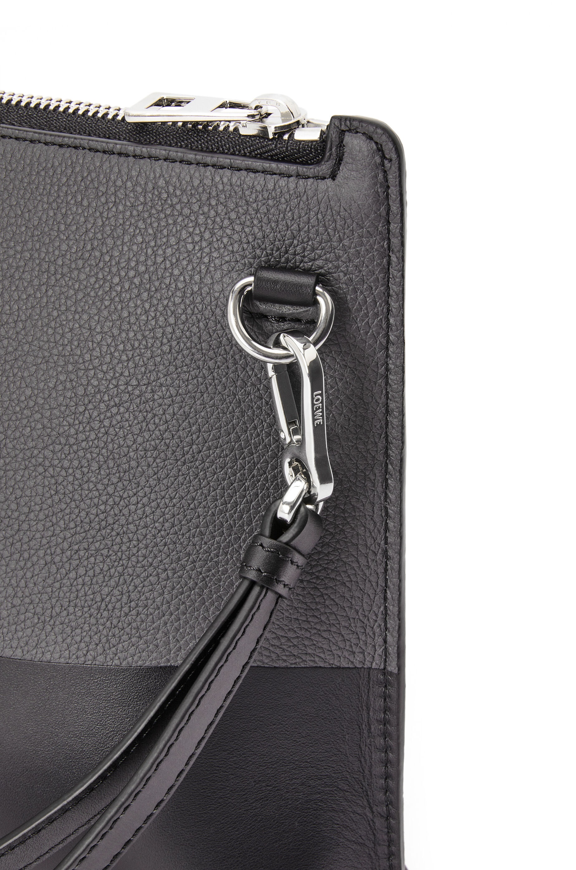 Signature L Zip Pouch in calfskin - 4
