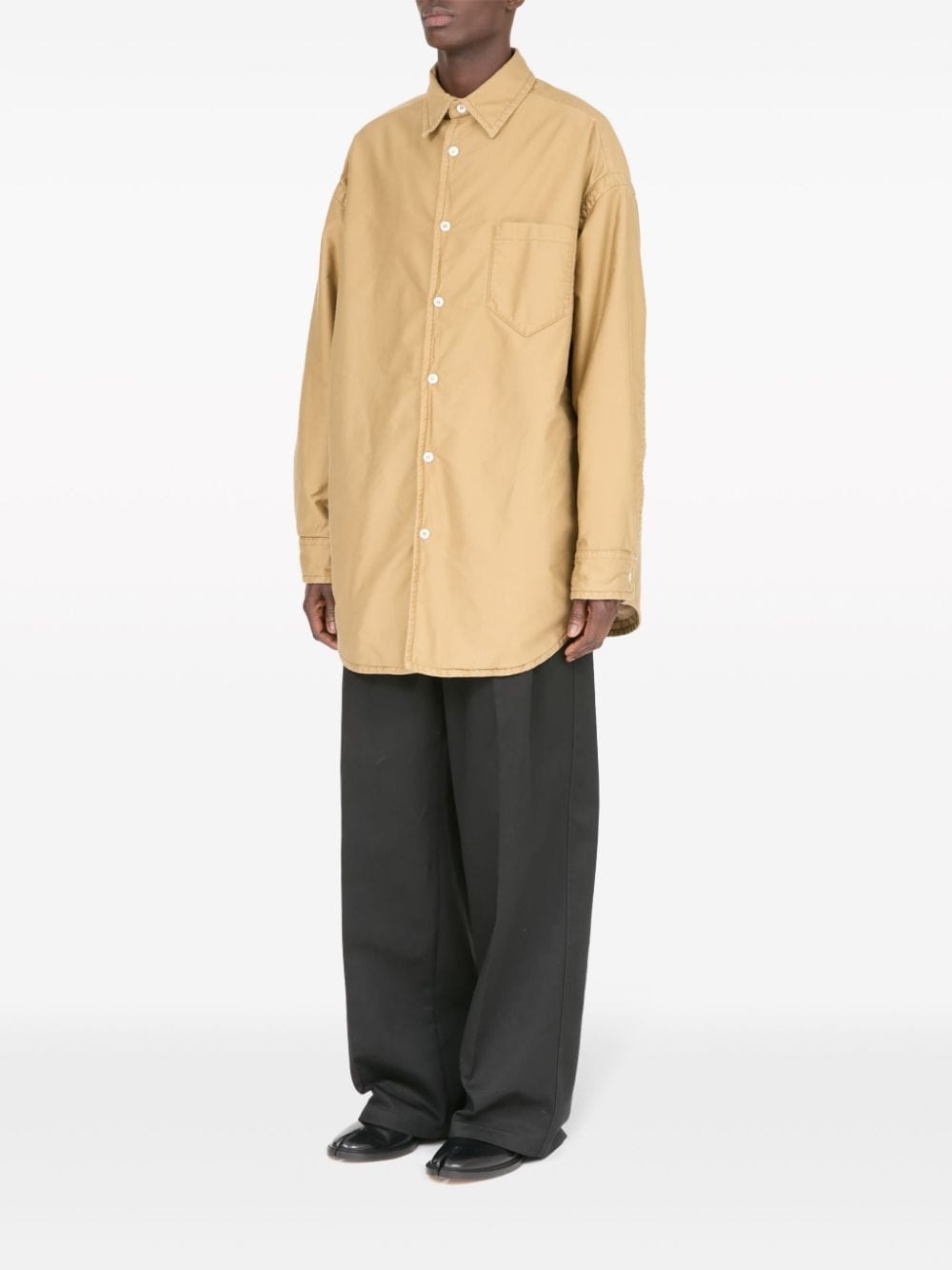 oversized design lightweight shirt - 6