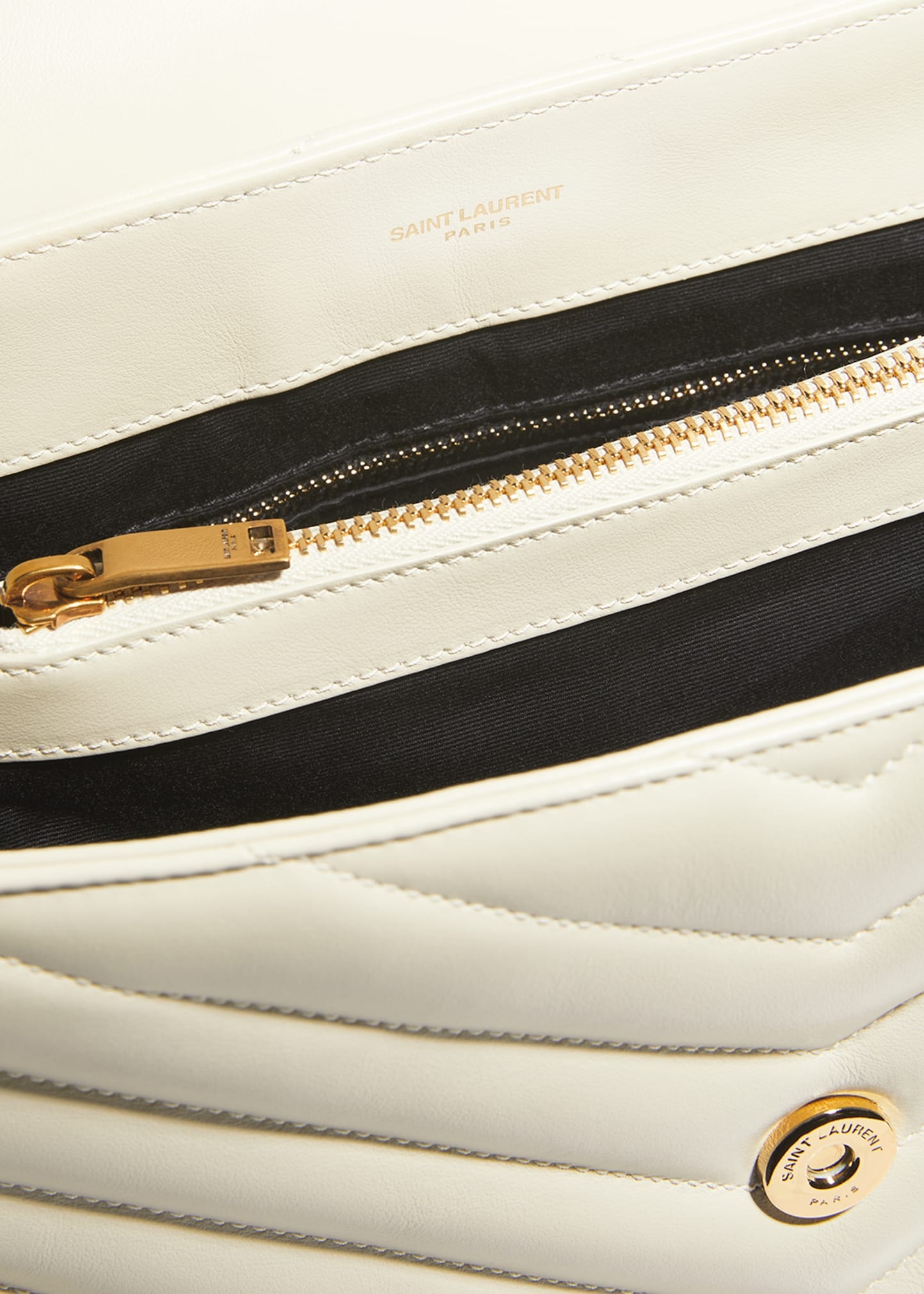 Loulou Medium YSL Shoulder Bag in Quilted Leather - 4