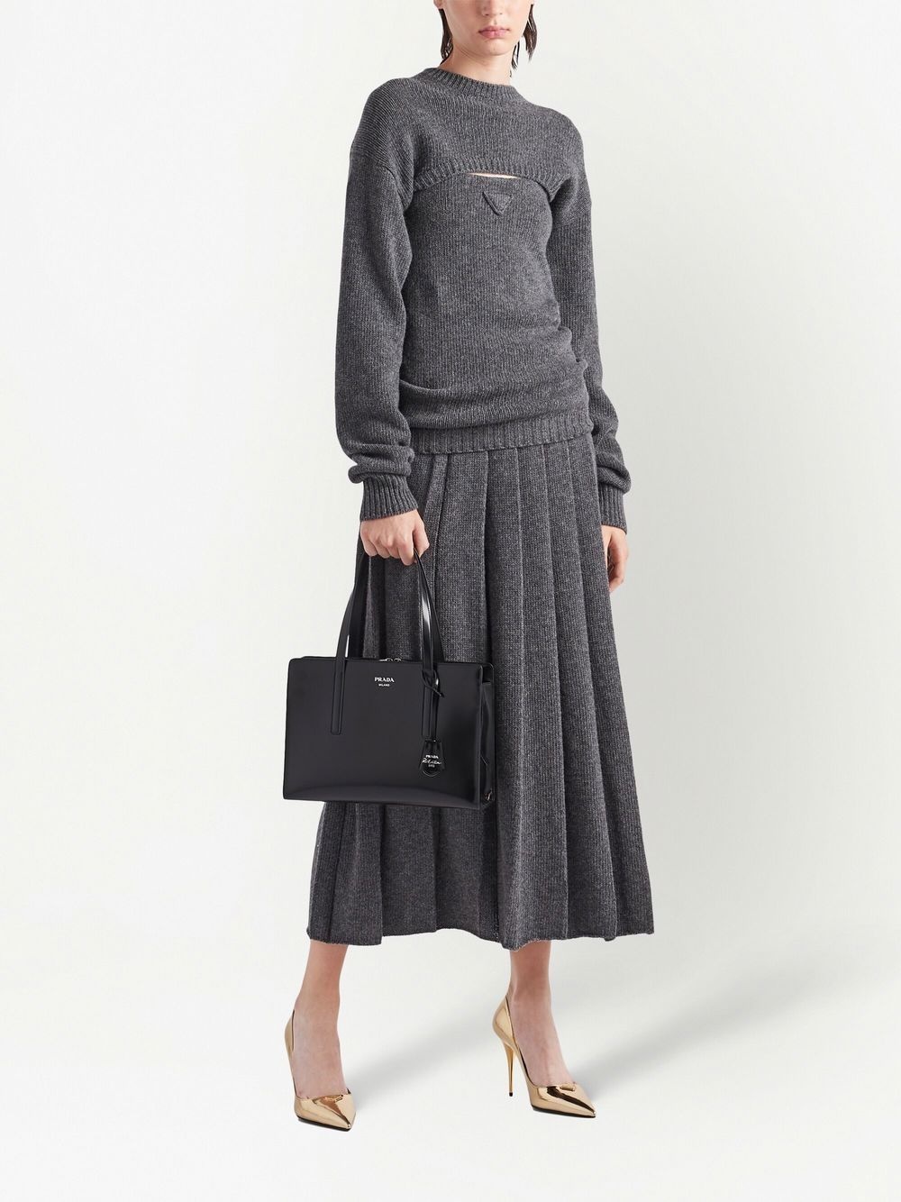 cut-out detail jumper - 2