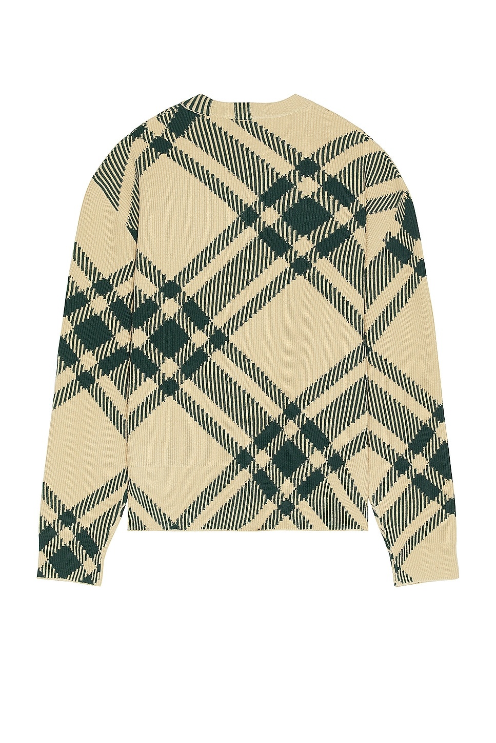 Check Pattern Cardigan Jacket - 2