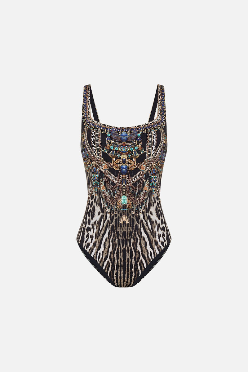 UNDERWIRE  SQUARE NECK ONE PIECE 1