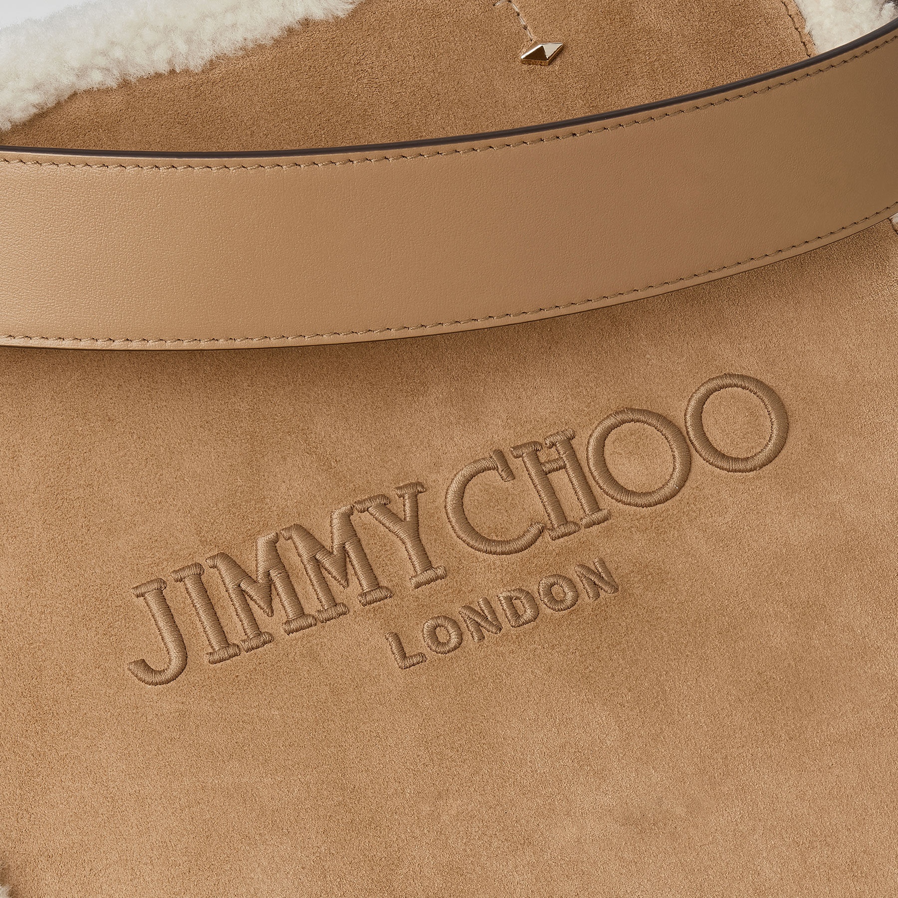 Lenny North-South M
Rattan Suede Tote Bag - 3