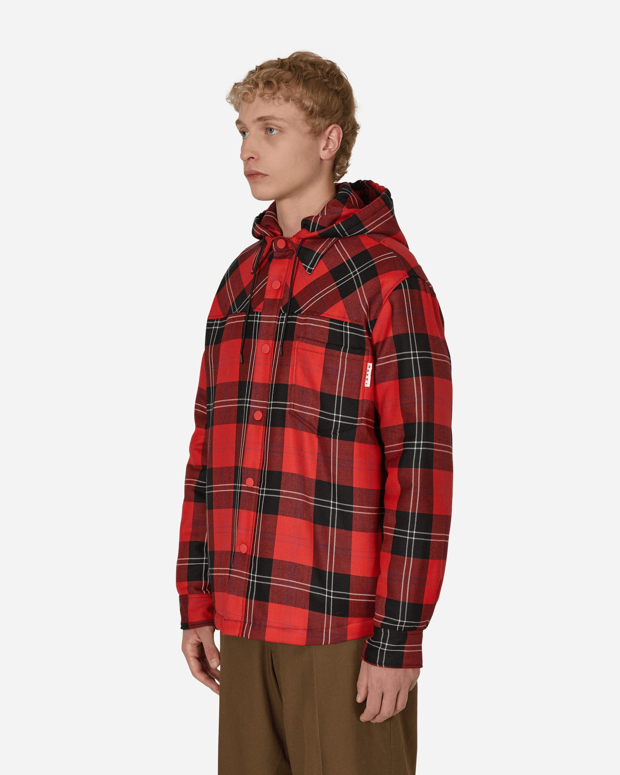 Padded Overshirt Red - 2