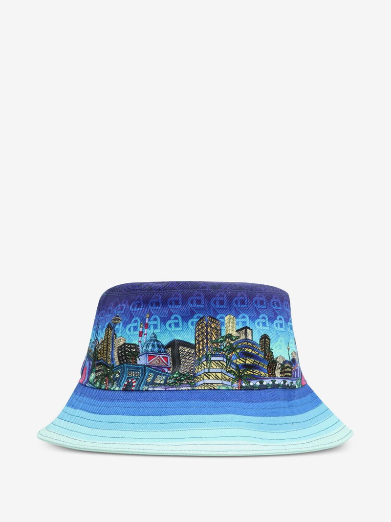 graphic-print bucket hat 1