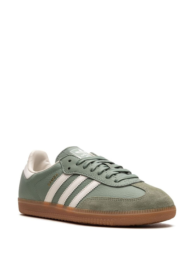 adidas Samba OG "Green/White" sneakers outlook