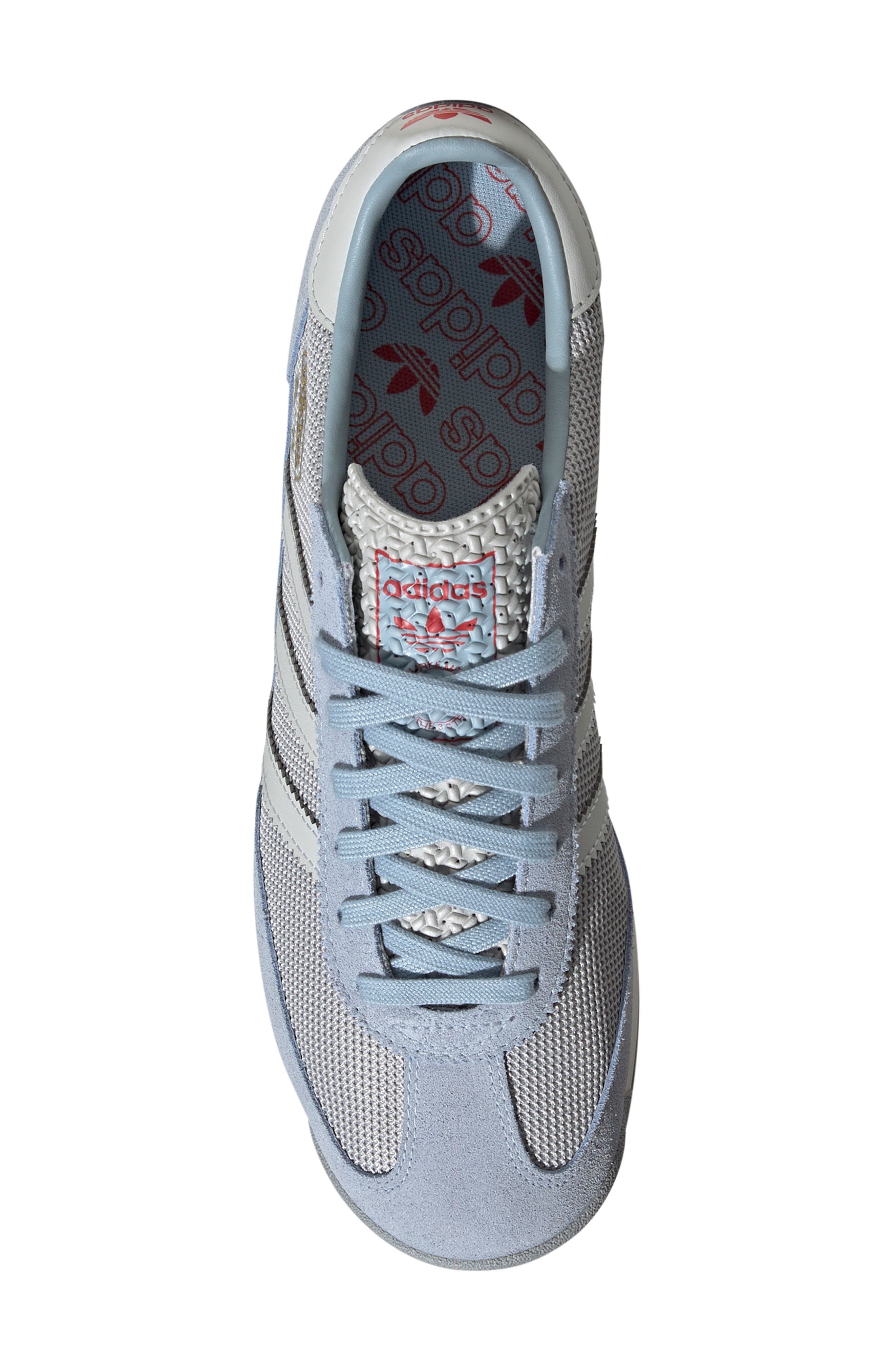 adidas Gender Inclusive SL 72 RS Sneaker in Blue/Crystal White/Grey at Nordstrom - 4