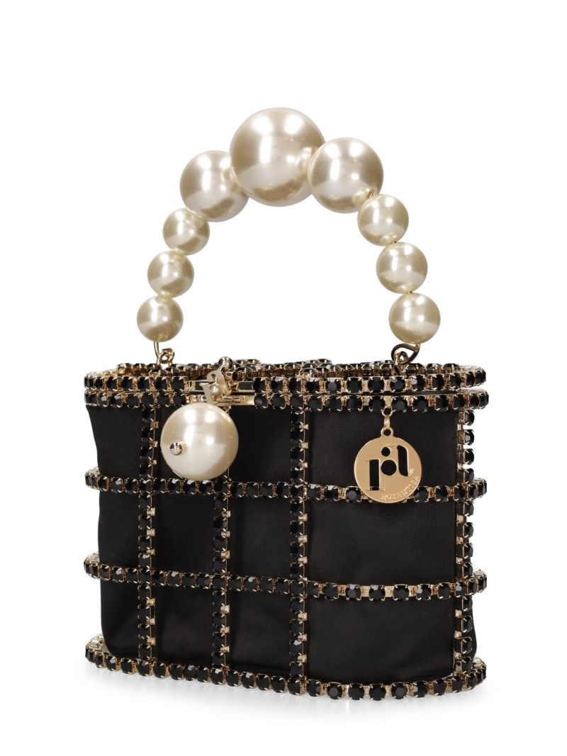 Holli shiny pearl top handle bag - 2