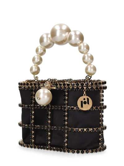 Rosantica Holli shiny pearl top handle bag outlook