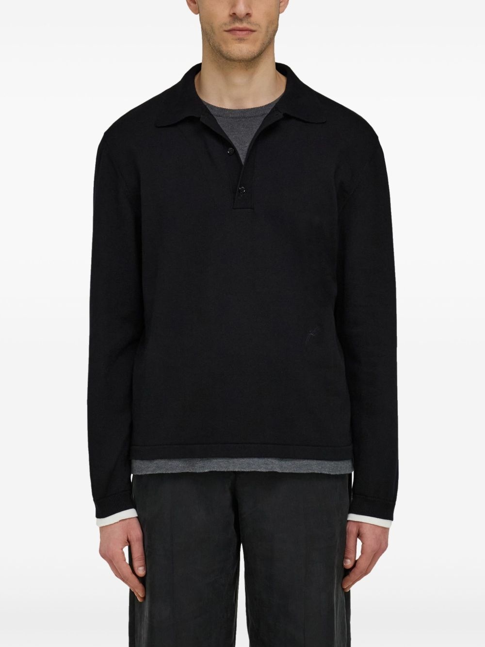 longsleeve polo shirt - 3