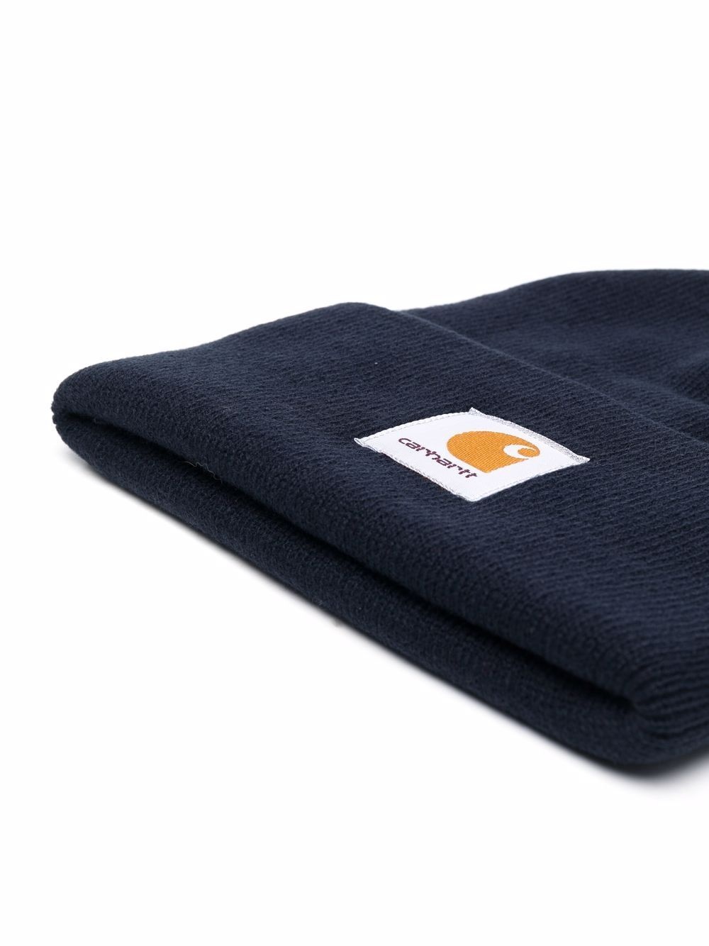 Watch Hat logo-patch beanie - 2