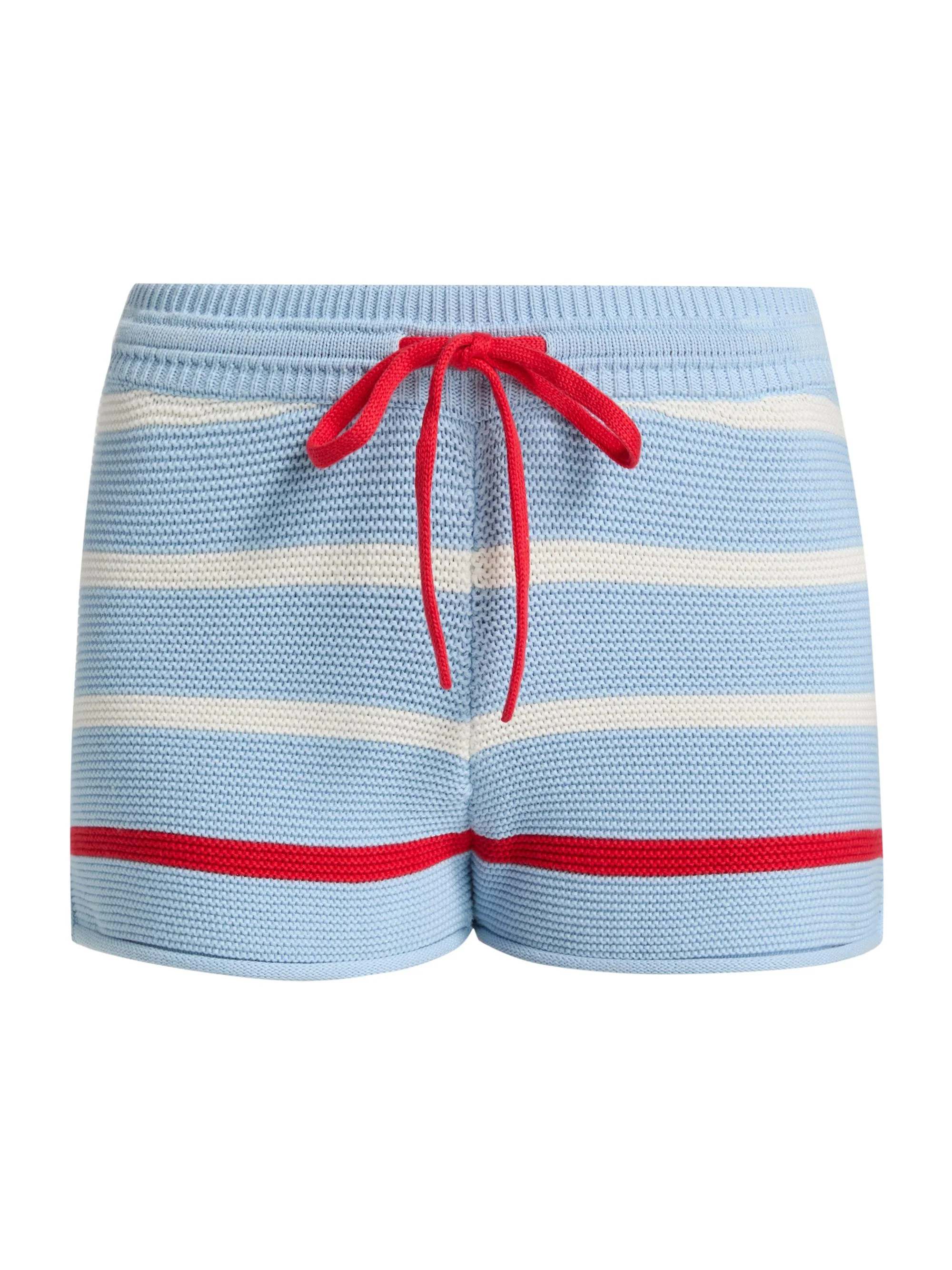 Women's The Hudson Stripe Knit Shorts - Americana - 1