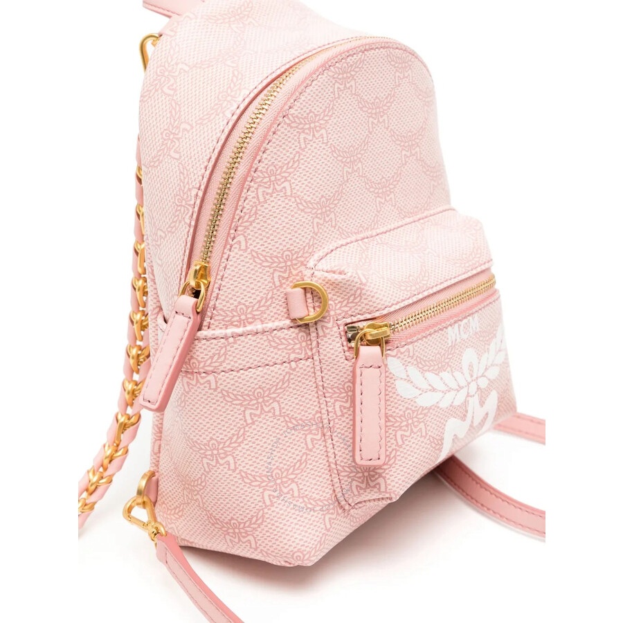 MCM Stark Bebe Boo Backpack In Lauretos - 3