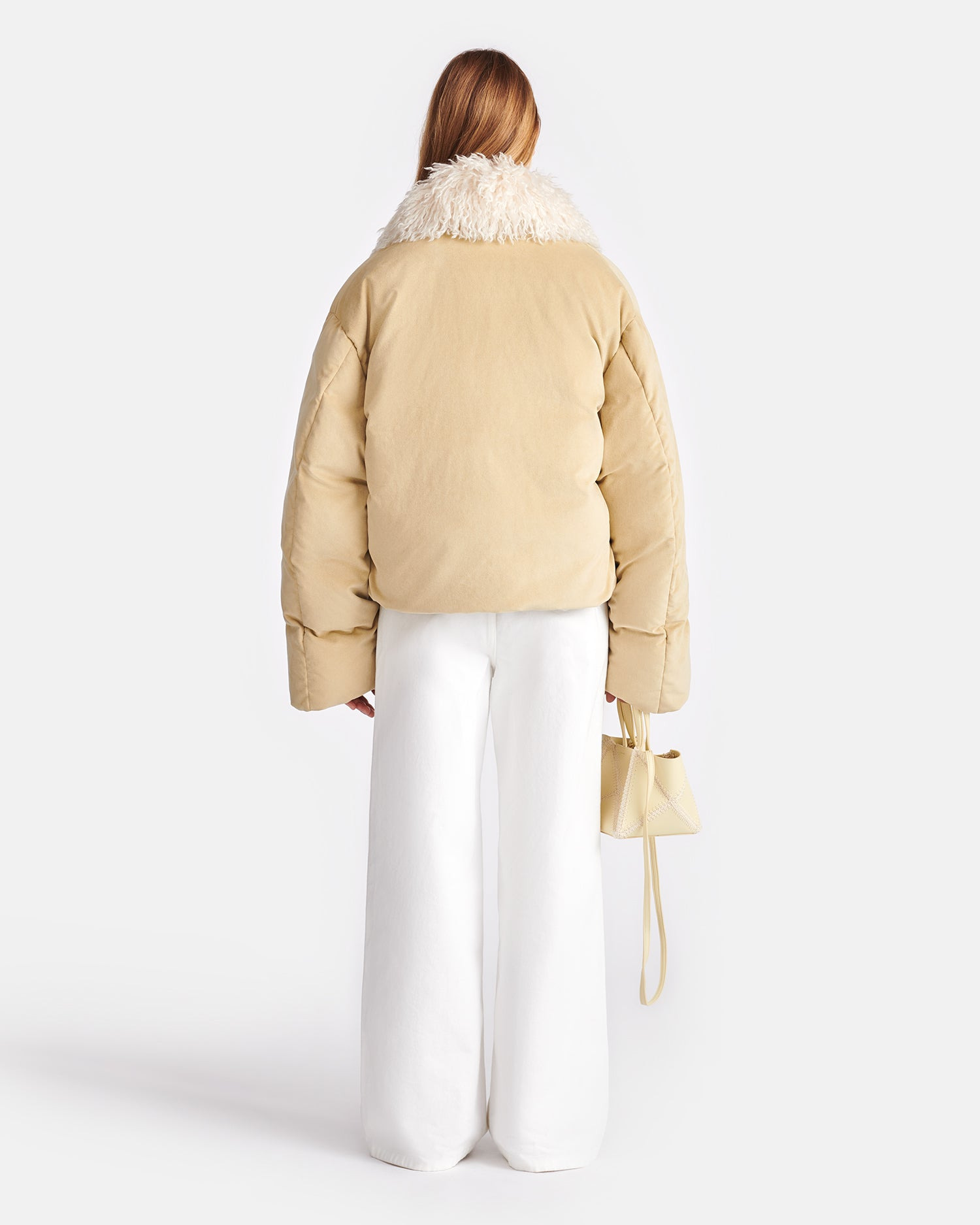 Alt-Suede and Faux-Fur Jacket - 10