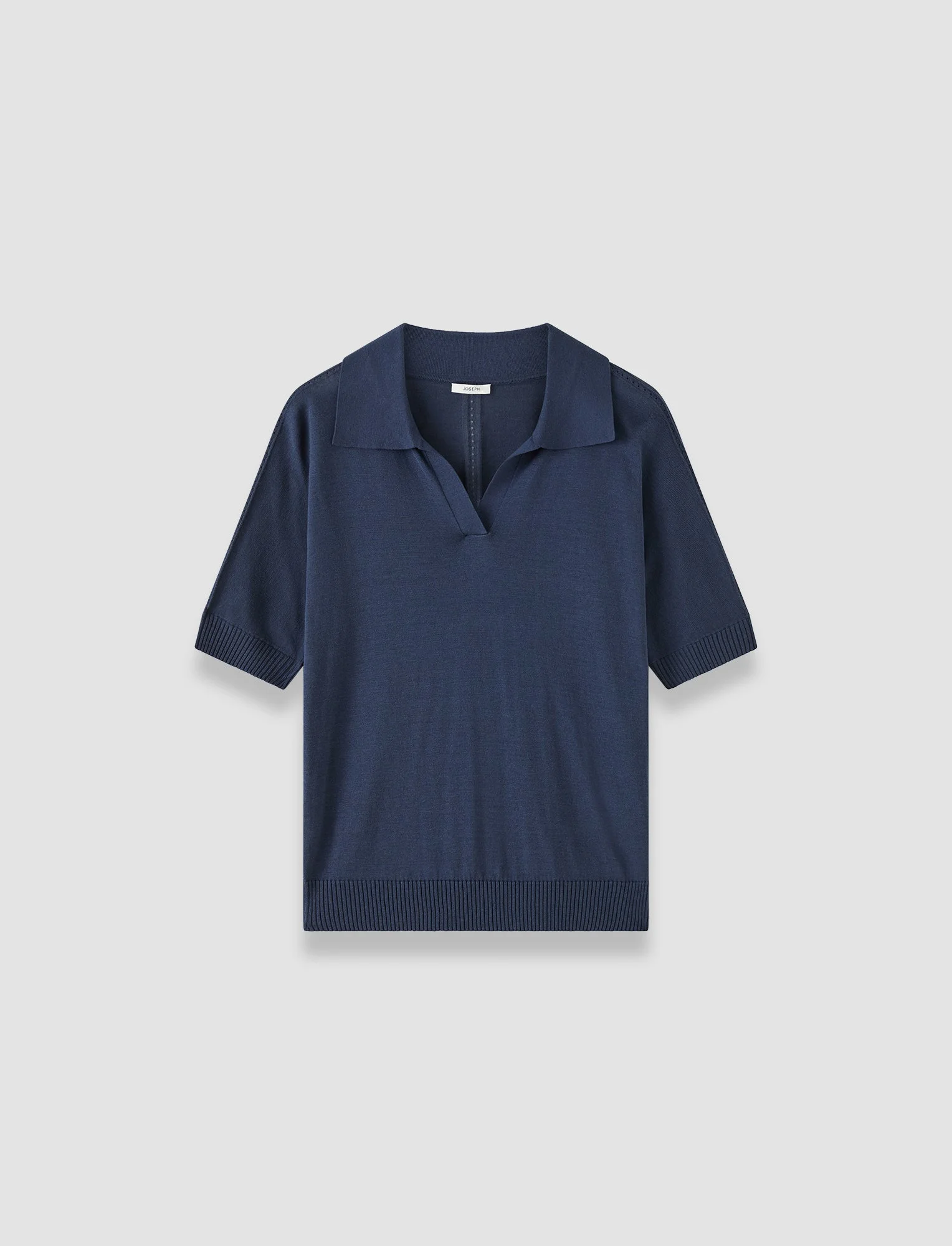 Niata Superfine Silk Polo Top - 1