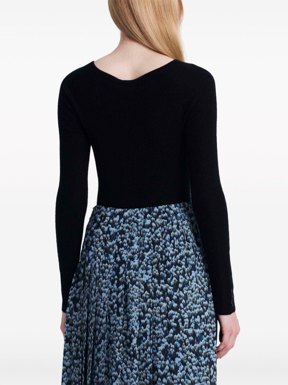 Lee logo-embroidered cashmere jumper - 5