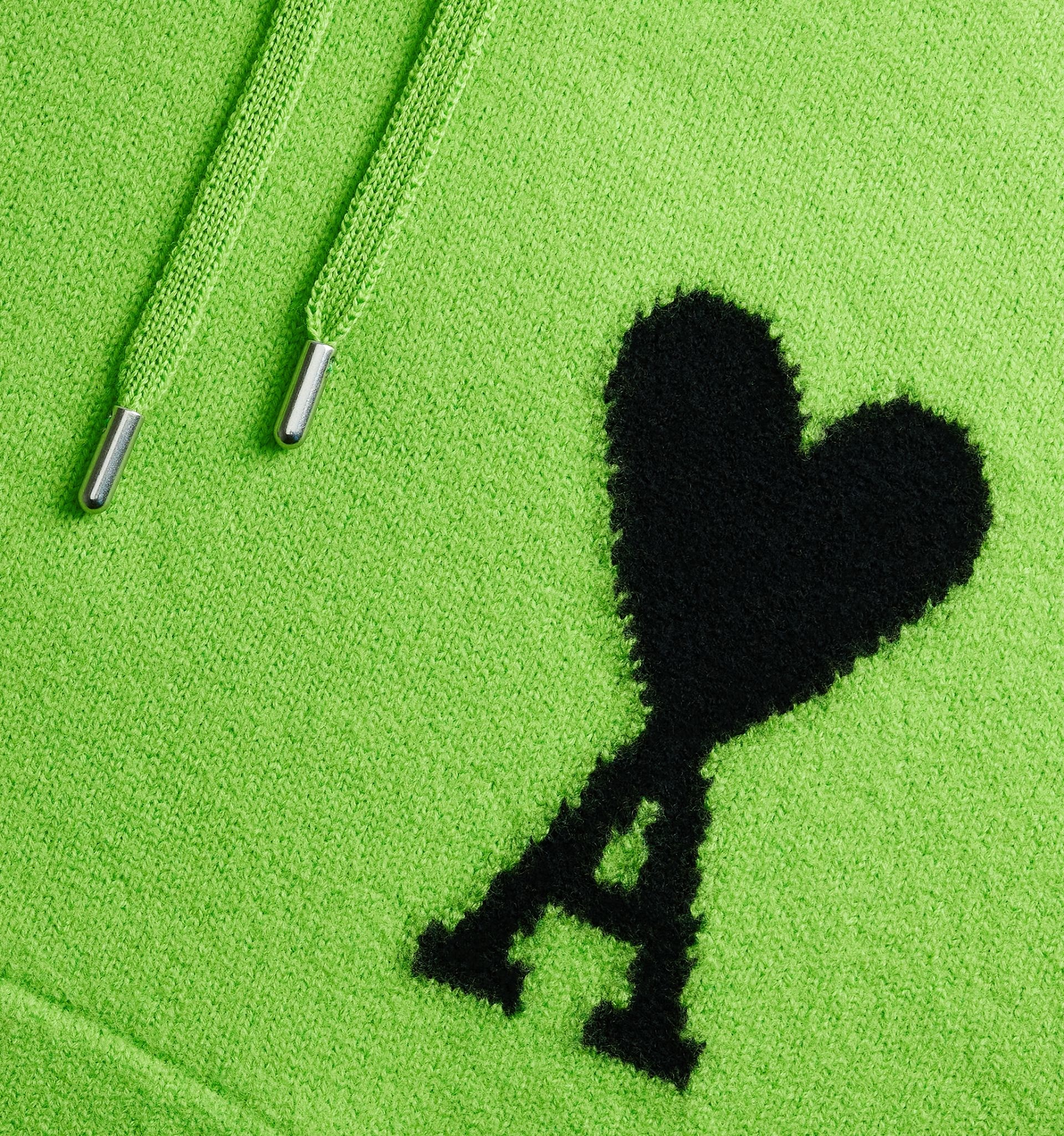embroidered-logo drawstring hoodie - 4