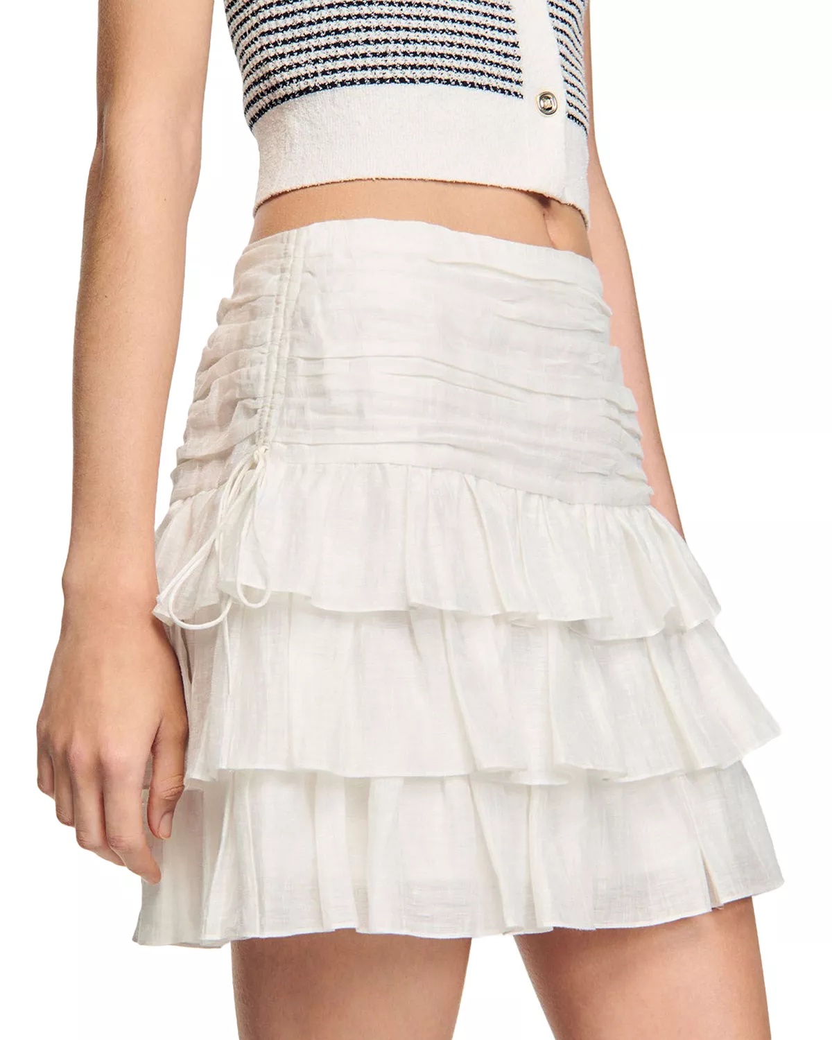 Short Ruffled Skirt - 4