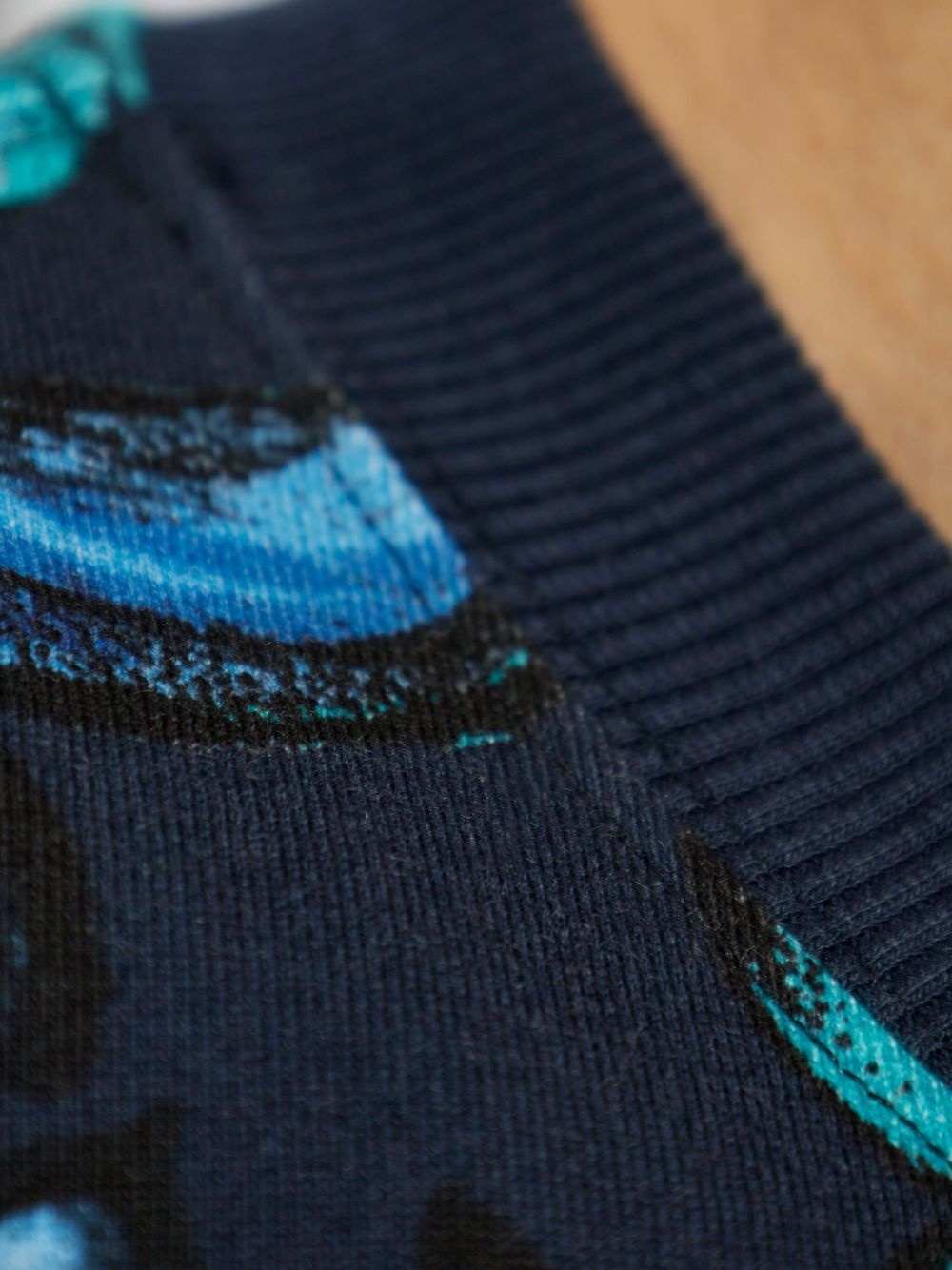 Barocco-print sweatshirt - 5